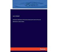 Comments In Refutation Of Pretensions Advanced For The First Time And Statements In A Recent Work