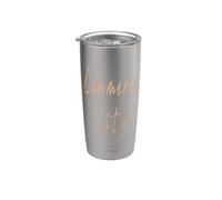 Commerce City Colorado Design vintage élégant Gobelet isotherme en acier inoxydable double paroi