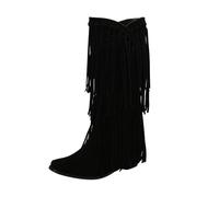 Commerce extérieur frontière station indépendante automne et hiver gland femmes bottes petite tête carrée couleur unie décontracté coréen mode (36)
