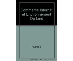 commerce international et environnement