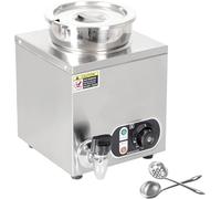 Commercial Bai Marie Coutertop Chauffe-Aliments Acier Stailess Buffet Soupe Pot Sauce Chauffe-Plat Buffet Table Serveur avec Servig Pots Ad Tap