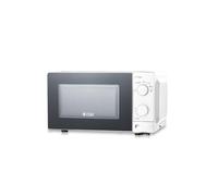 COMMERCIAL CHEF Micro-ondes de 6 pieds cubes avec 6 niveaux de puissance, poignée de préhension, micro-ondes de plan de travail avec minuterie de 30 minutes et commandes mécaniques à cadran, blanc