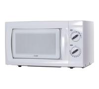 COMMERCIAL CHEF Micro-ondes de 6 pieds cubes avec 6 niveaux de puissance, poignée de préhension, micro-ondes de plan de travail avec minuterie de 30 minutes et commandes mécaniques à cadran, blanc