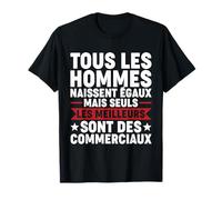 Commercial Humour Citation Meilleur Commercial Métier T-Shirt