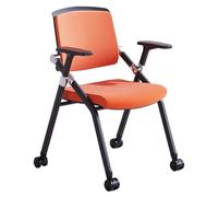 Commercial pliable avec roues et maille filet pour salle d'attente, salle d'attente, réception d'invités avec bras (A)