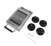 Commercial ur De Légumes En Acier Inoxydable Heavy Duty Manuel Alimentaire C avec 4 Anti Slip Ventouses pour Restaurants Restauration et Usage Domestique (6,5 mm)