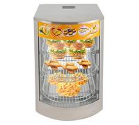 Commerciale Catering Vitrine Chauffante Chaude Maintien pour avec 3X Nourriture grilles en Acier Inoxydable 220V 800W