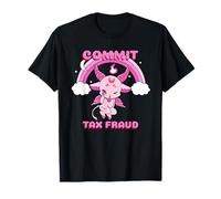 Commettre Une fraude fiscale (déclaration Amusante et Graphique de Diable Mignon) T-Shirt