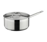 Commichef Plus Superior Blend XSL-20 Casserole et couvercle en acier inoxydable, forte résistance à la corrosion, 20 cm de diamètre, 3,3 L, argent,