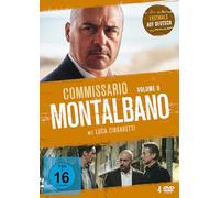 Commissario Montalbano - Vol.8 [4 DVDs] (DVD) Luca Zingaretti Cesare Bocci