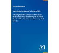 Commission Decision of 12 March 2024: instructing the Central Administrator of the European Union Transaction Log to enter changes to the national ... Denmark, Germany, Ireland, Spain [...]