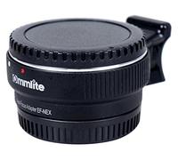 Commlite Auto Focus EF EF-NEX-Adaptateur de Montage Monture E pour Canon EF EF-S Objectif pour Sony E Mount NEX 3/3N/5N/5R/7/A7 A7R Plein Cadre, Couleur Noir