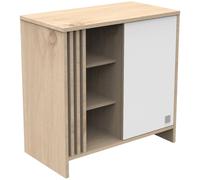 Commode 1 porte Tokyo blanc