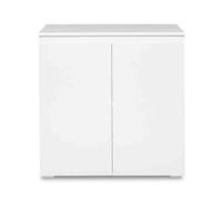 Commode 2 portes en bois blanc - CO7053 - Blanc - Terre de Nuit