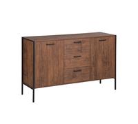 Commode 2 Portes Et 3 Tiroirs Tifton Multicolore