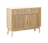 Commode 2 portes LYNWOOD Marron clair