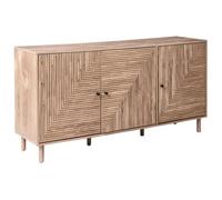 Commode 3 portes RONGE Marron clair