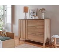 Commode 3 tiroirs 1 porte julia chêne TU