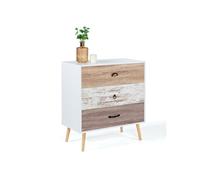 Commode 3 Tiroirs Bahia Scandinave