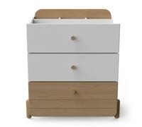Commode 3 tiroirs blanc TU