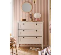 Commode 3 tiroirs Canopée blanc TU