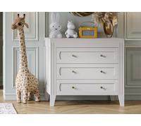 Commode 3 tiroirs milenne blanc TU