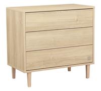 Commode 3 tiroirs Paloma bois BEIGE Sauthon