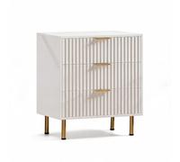Commode 3 Tiroirs - Rangement Vêtements - Anti-bascule - Nettoyage Facile | Tiroirs profonds grande capacité, sécurité anti-basculement, résistant à l'eau et facile à nettoyer