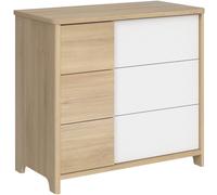 Commode 3 tiroirs Sacha chêne du bocage