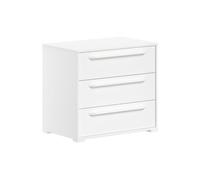 Commode 3 tiroirs sam blanc