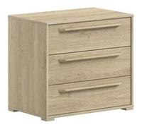 Commode 3 tiroirs sam chene Marron G