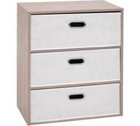 5five – Commode 3 tiroirs Dress Up – Bois clair