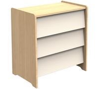 Commode 3 Tiroirs Vanille