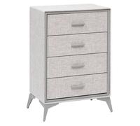 Commode 4 tiroirs Granite gris