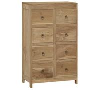 Commode 55x30x90 cm Bois massif de teck