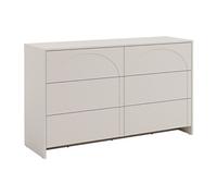 Commode 6 tiroirs - MDF - Beige - NALYRA de Maison Céphy