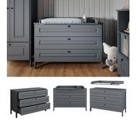 VitaliSpa Commode à Langer Ajaton, Gris, 133 x 98.4 cm