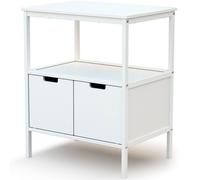 Commode à langer en bois de hêtre Essentiel blanc