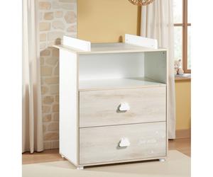 Commode À Langer En Bois - Smile Beige TU