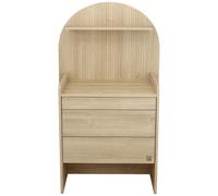 Commode à langer évolutive en bureau Arche Chêne strié