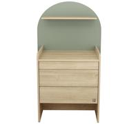 Commode à langer évolutive en bureau Arche Sauge
