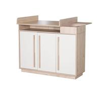 Commode Évolutive Avec Extension À Langer Amovible Elva Cachemire - Noyer De Virginie TU