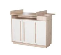 Commode Évolutive Avec Extension À Langer Amovible Elva Cachemire - Noyer De Virginie TU