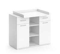 Vicco Commode à Langer Leonie, Blanc, 113x109cm