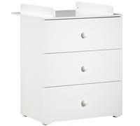 Commode à langer New Basic Boutons boule blancs