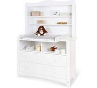 Pinolino Commode à langer Florentina extra large avec étagère L 130 x P 77