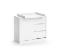 Commode à langer Ruben, 113x93cm avec plan à langer, Blanc, Vicco 40575