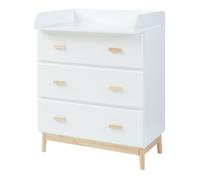 Commode à langer Sarievn 100 x 80 x 53 cm blanc