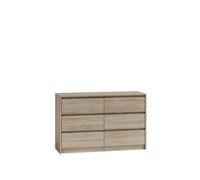 Commode à larges tiroirs GERT - oak sonoma
