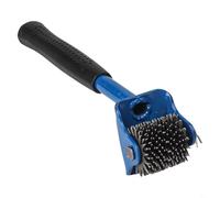 Commode à meule de 19,5 cm pour roues de coupe - Commode à épi en acier avec poignée droite ergonomique, compatible avec meuleuses d'établi